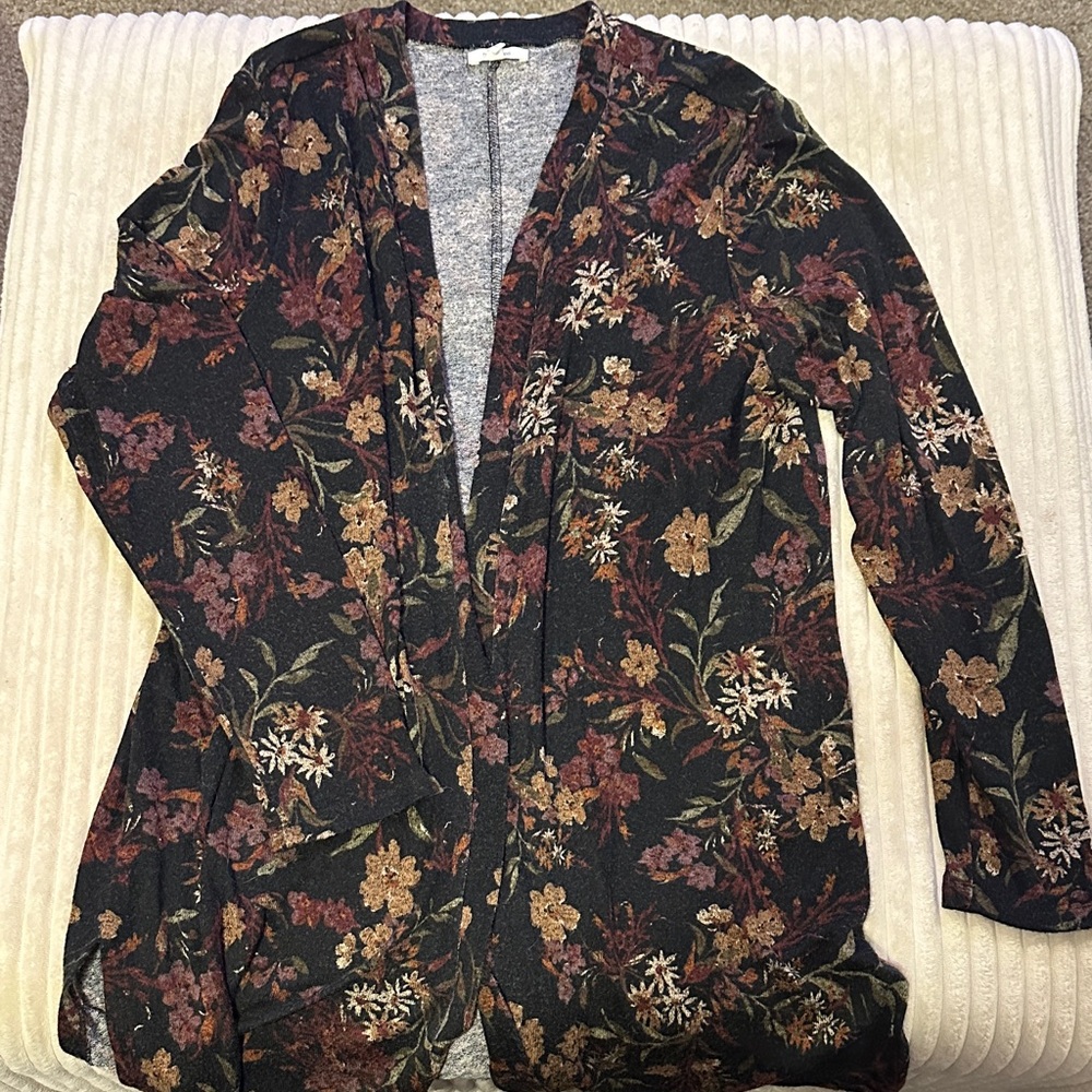 Maurices Black Floral Women's Blazer